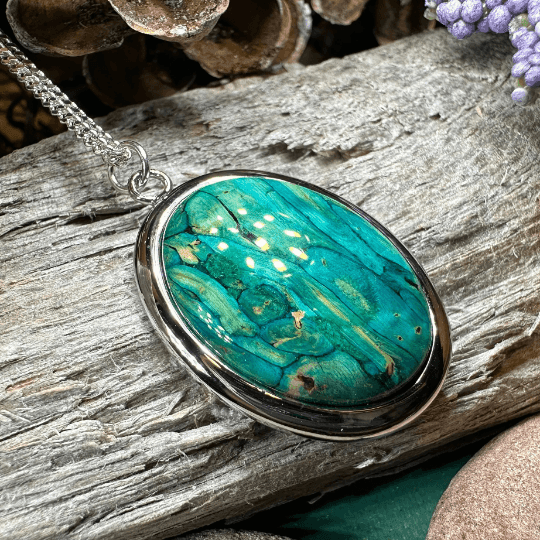 Scottish Highlands Heathergems Necklace - Green