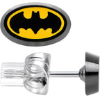 Officially Licensed 316L Stainless Steel Batman Stud Earrings