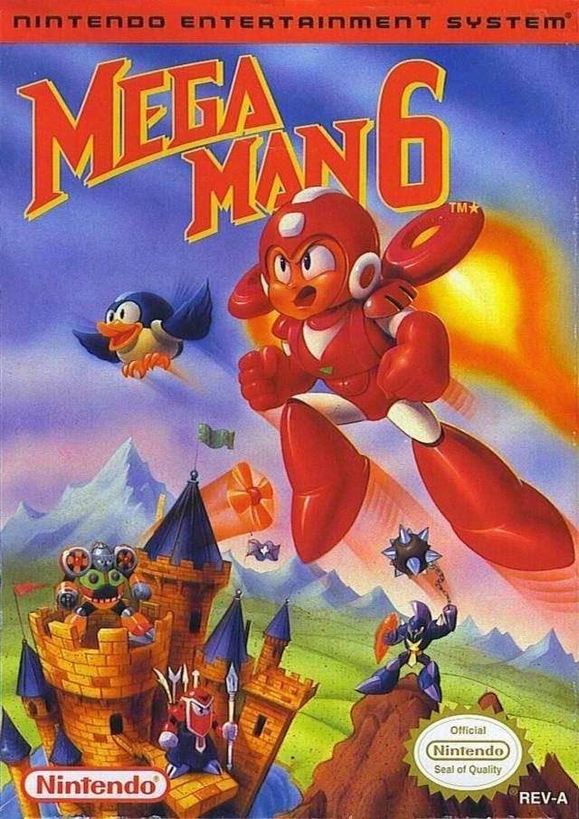 Mega Man 6 (Nintendo NES) - Game Manual Only