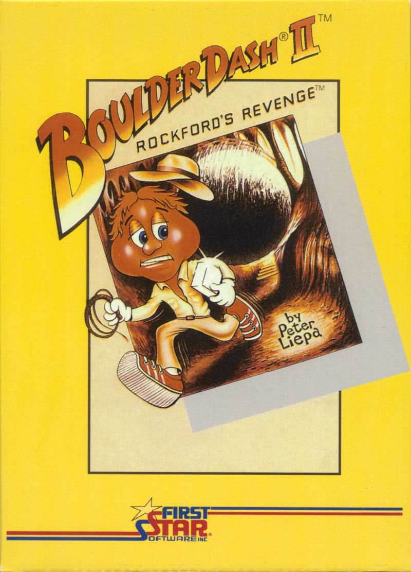 Boulder Dash II: Rockford's Revenge (Atari 5200) - Game Manual Only