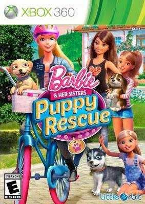 Barbie and Sisters Puppy Rescue (Xbox 360) - Complete - Good