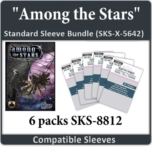 "Among the Stars" + Expansions Compatible Sleeve Bundle (8812 X 6)