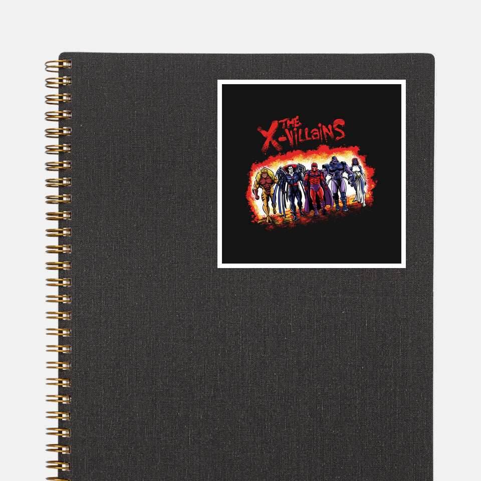 The X-Villains - None / Black / 3x3