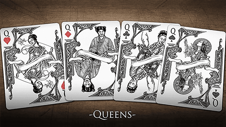 Bicycle Middle Kingdom (White) Playing Cards - 