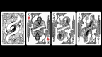 Bicycle Middle Kingdom (White) Playing Cards - 