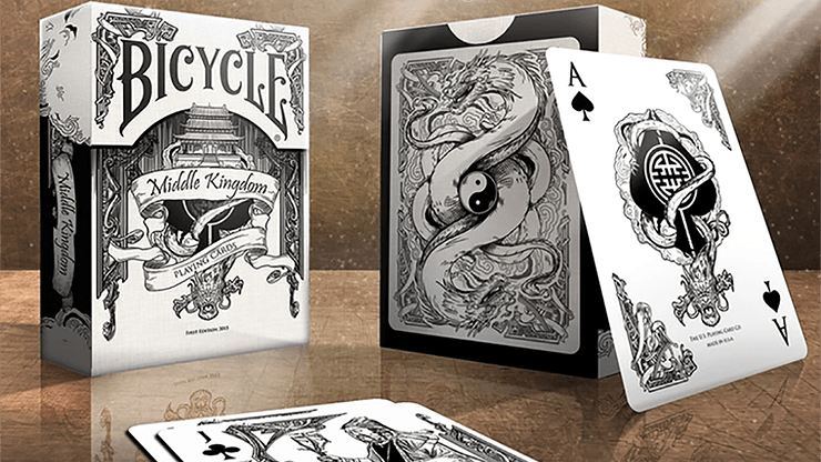 Bicycle Middle Kingdom (White) Playing Cards - 