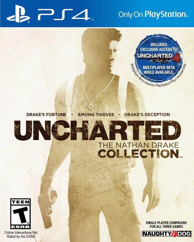 Uncharted The Nathan Drake Collection (Playstation 4) - Game Manual Only