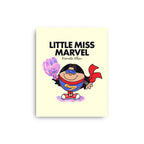 Little Miss Marvel - None / White / 12x16
