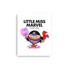 Little Miss Marvel - None / White / 12x16