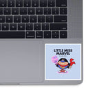 Little Miss Marvel - None / White / 3x3