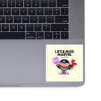 Little Miss Marvel - None / White / 3x3