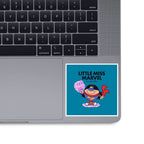 Little Miss Marvel - None / White / 3x3
