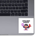Little Miss Marvel - None / White / 3x3