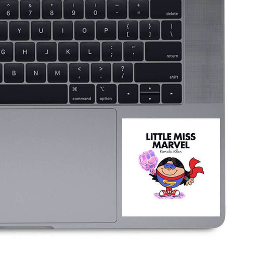 Little Miss Marvel - None / White / 3x3