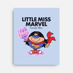 Little Miss Marvel - None / White / 12x16