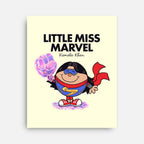 Little Miss Marvel - None / White / 12x16