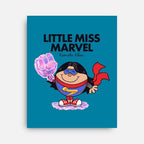 Little Miss Marvel - None / White / 12x16