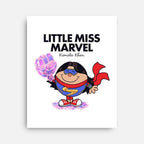 Little Miss Marvel - None / White / 12x16