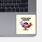 Little Miss Marvel - None / White / 3x3