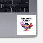Little Miss Marvel - None / White / 3x3