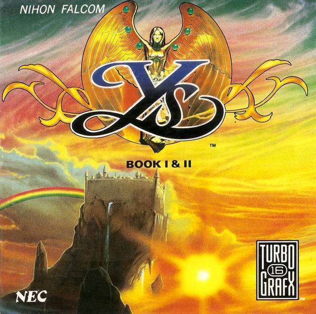 Ys Books I & II [Super CD] (TurboGrafx-16) - Game Manual Only