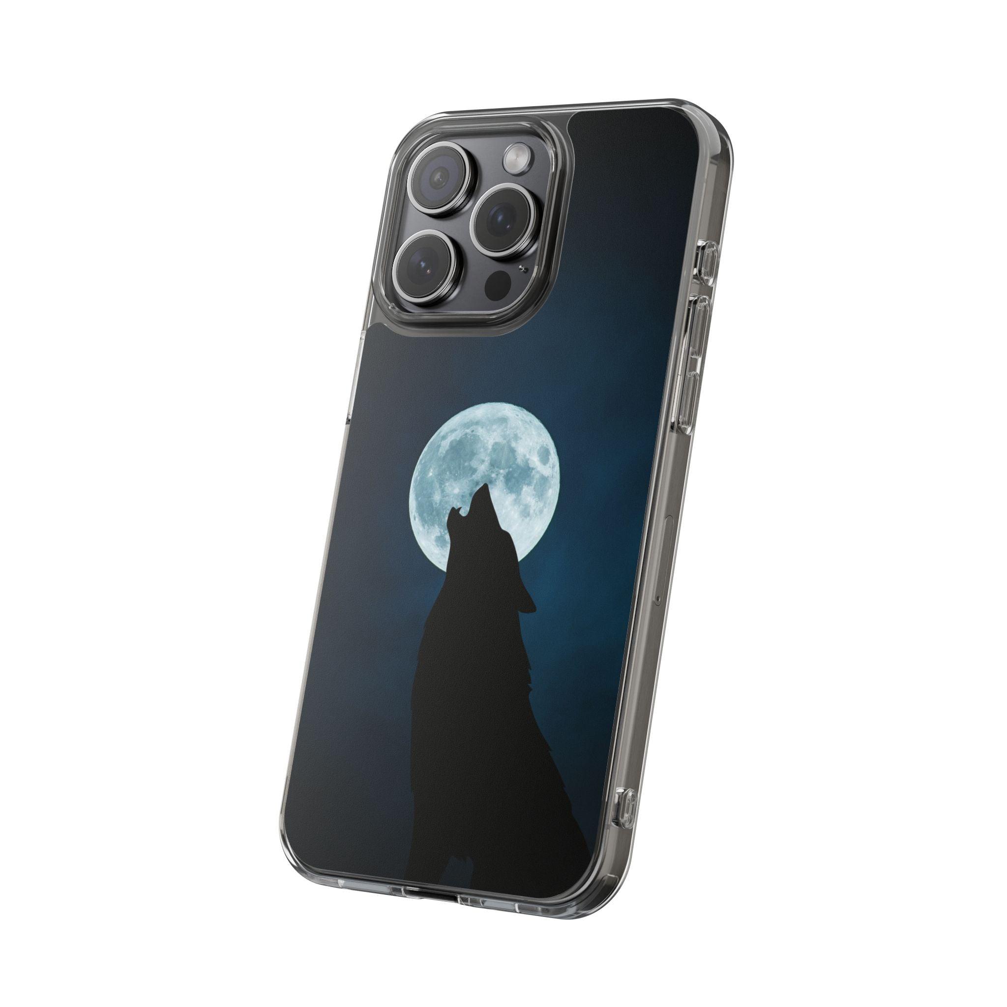 Full Moon and Wolf Clear Cases