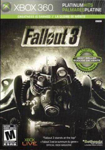Fallout 3 (Platinum Hits) (Xbox 360) - Game Manual Only