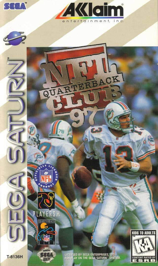 NFL Quarterback Club 97 (Sega Saturn) - Game Manual Only