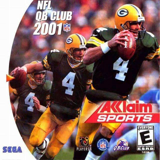 NFL QB Club 2001 (Sega Dreamcast) - Game Manual Only