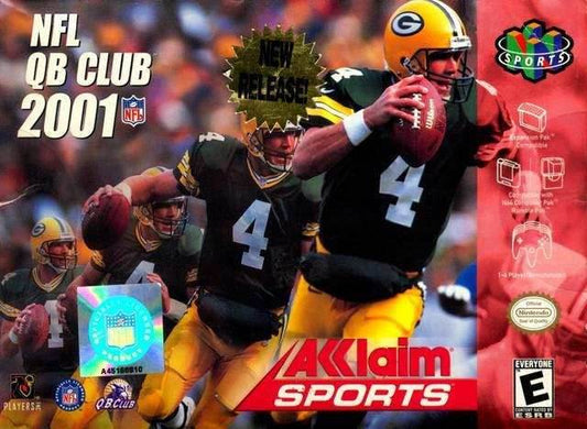 NFL Quarterback Club 2001 (Nintendo 64) - Game Manual Only