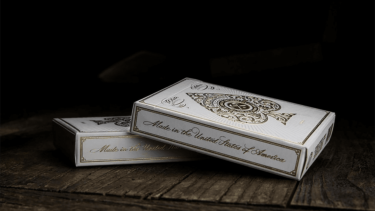 Artisan Playing Cards (White) by theory11 - 