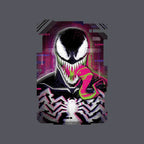Venom Glitch - None / Red / 12x16