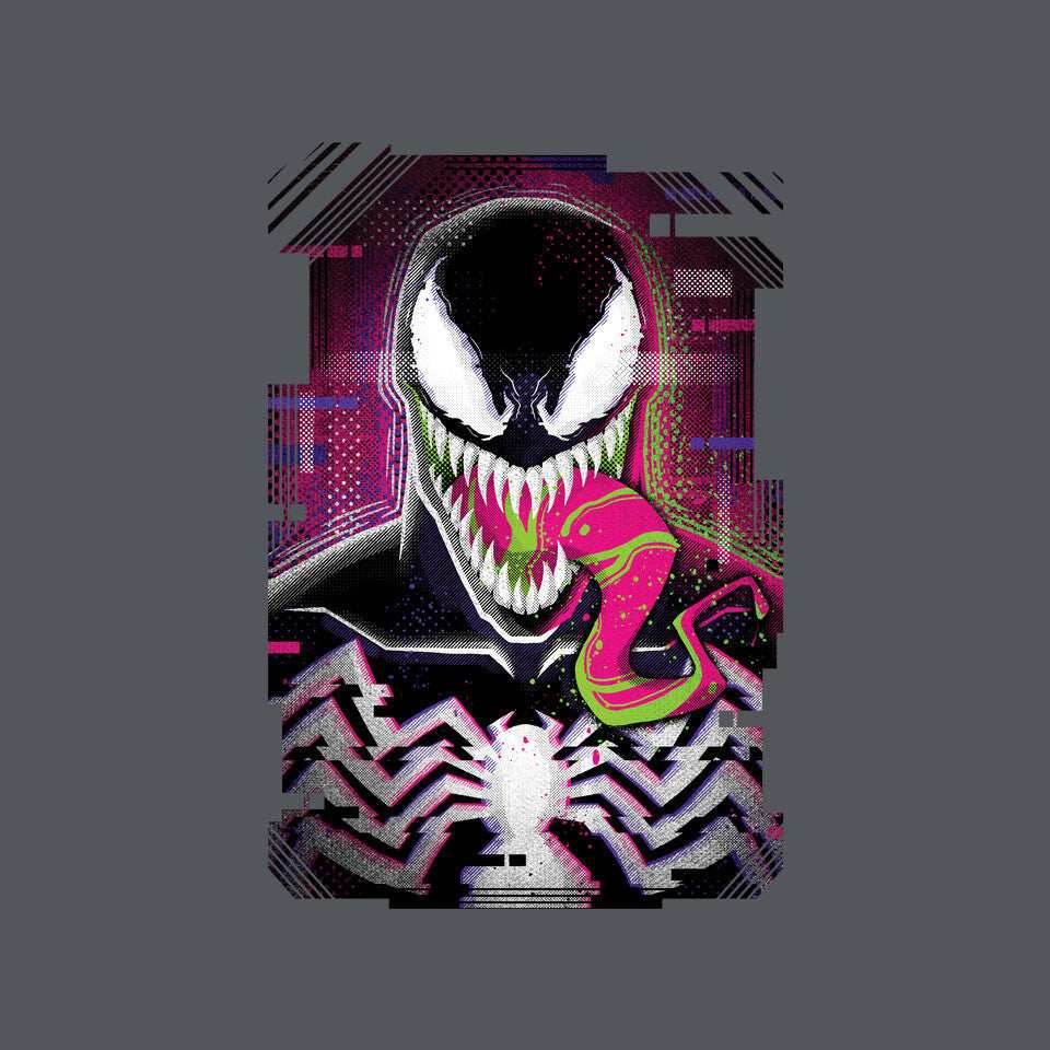 Venom Glitch - None / Red / 3x3