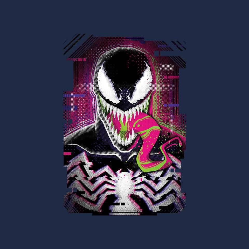 Venom Glitch - None / Red / 3x3