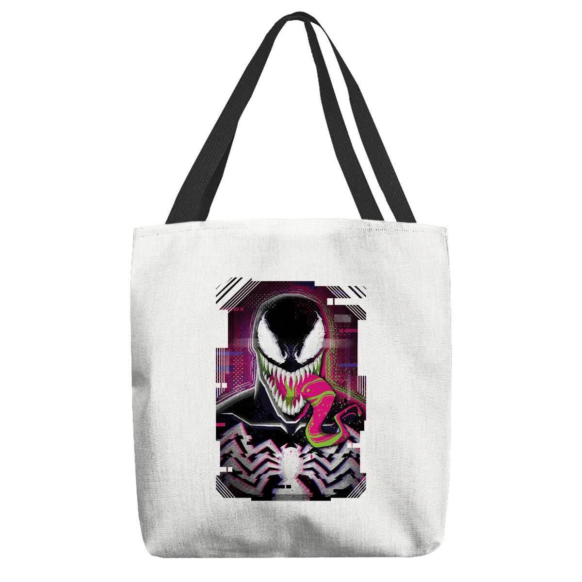 Venom Glitch - None / Red / 13x13