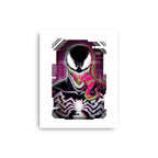 Venom Glitch - None / Red / 12x16
