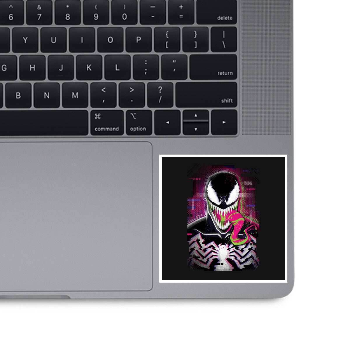 Venom Glitch - None / Red / 3x3