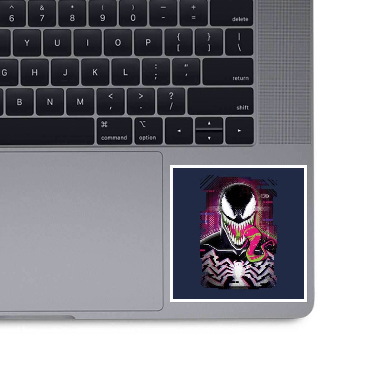 Venom Glitch - None / Red / 3x3