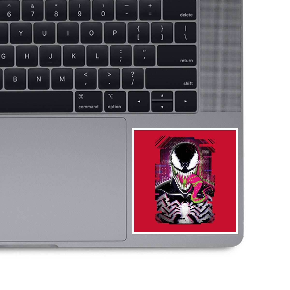 Venom Glitch - None / Red / 3x3