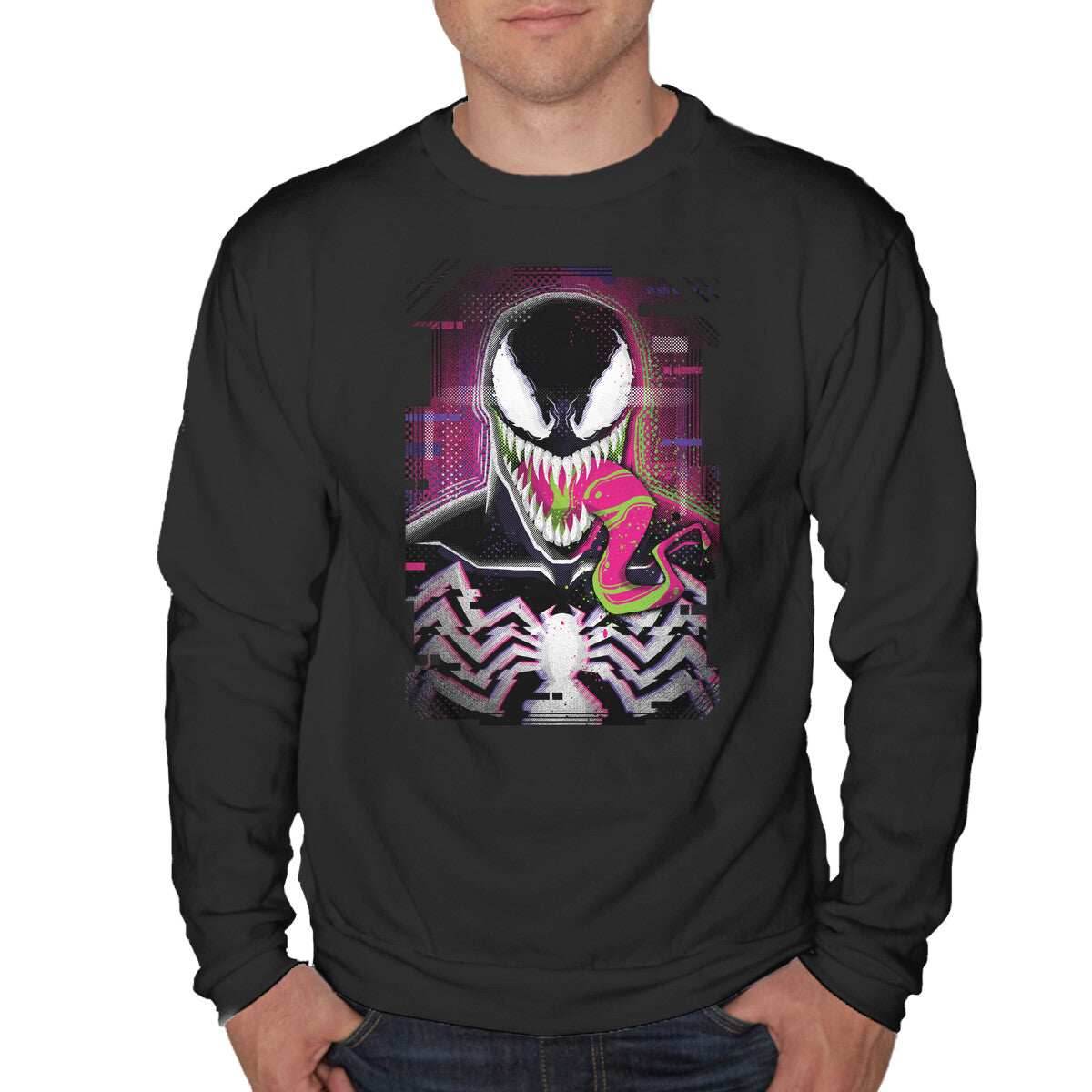 Venom Glitch - Unisex / Red / S