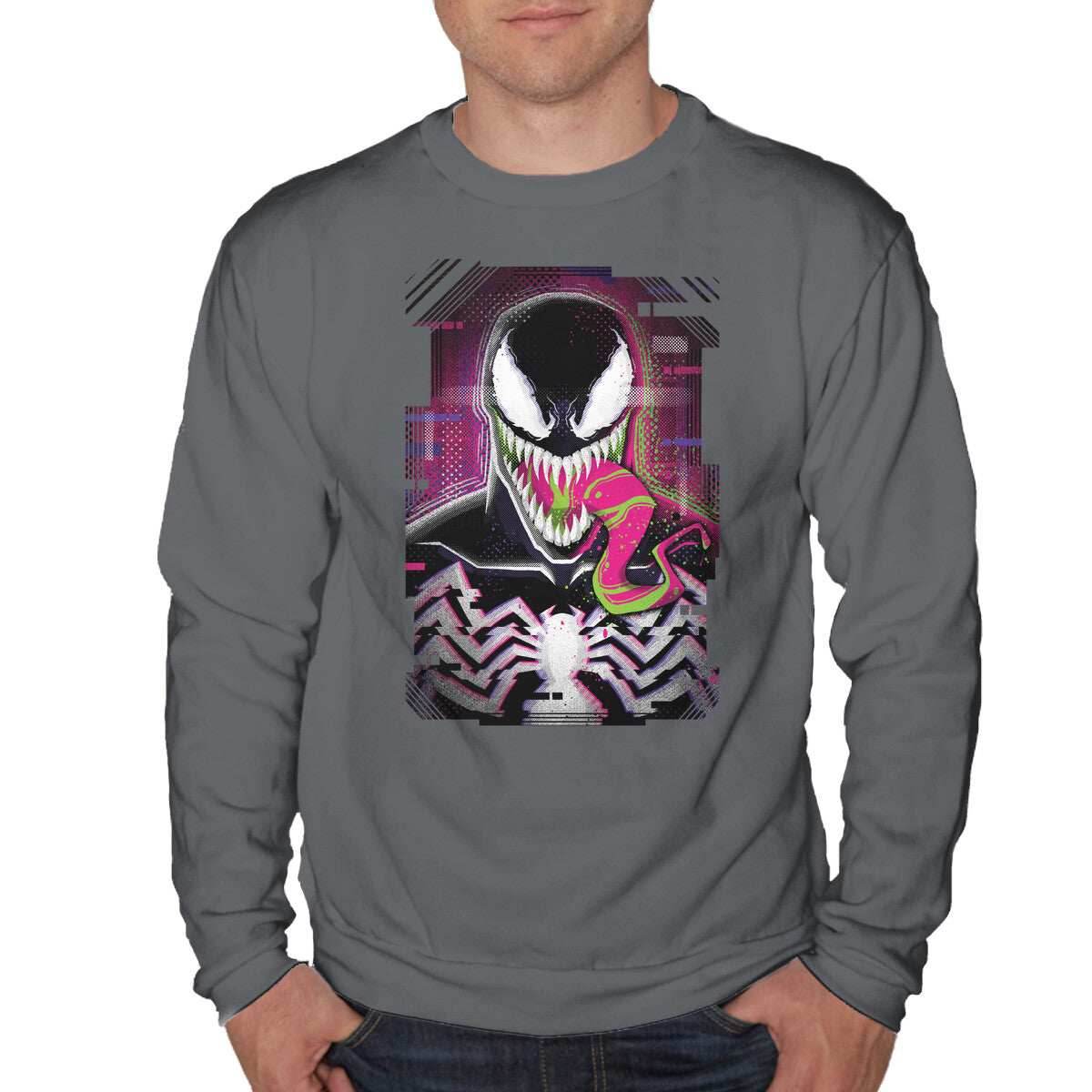 Venom Glitch - Unisex / Red / S