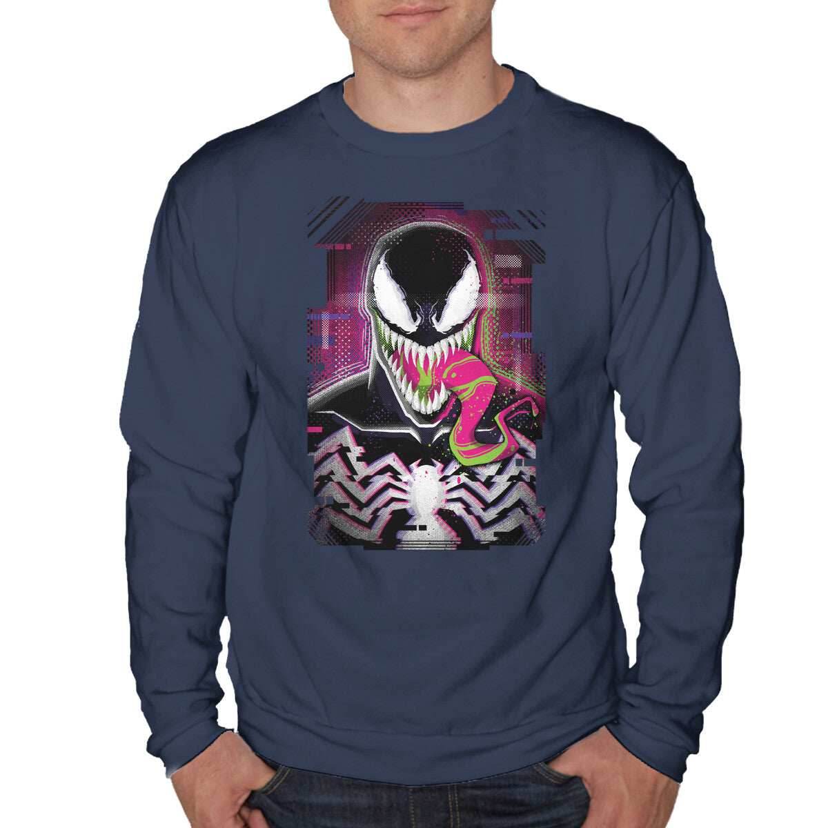 Venom Glitch - Unisex / Red / S