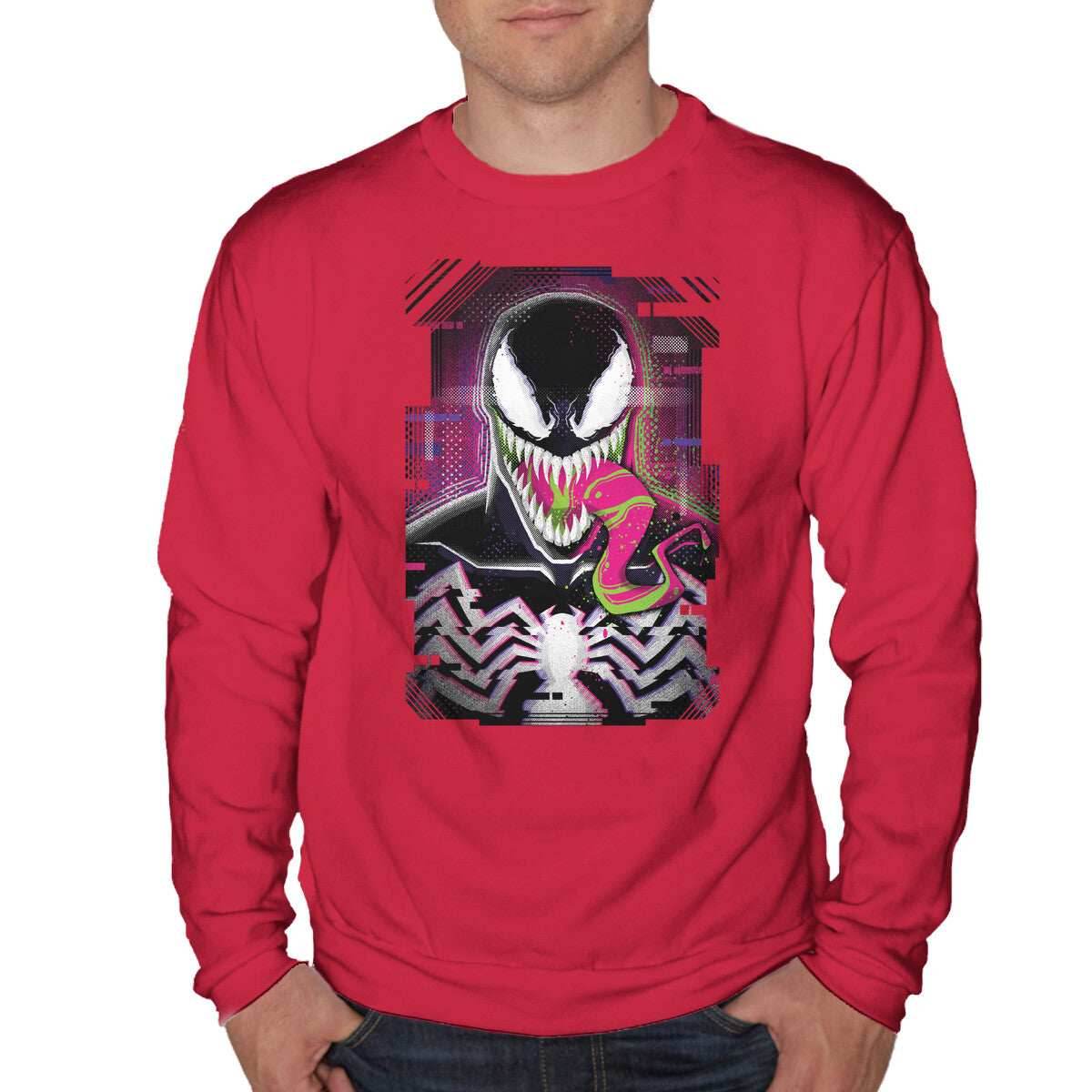 Venom Glitch - Unisex / Red / S