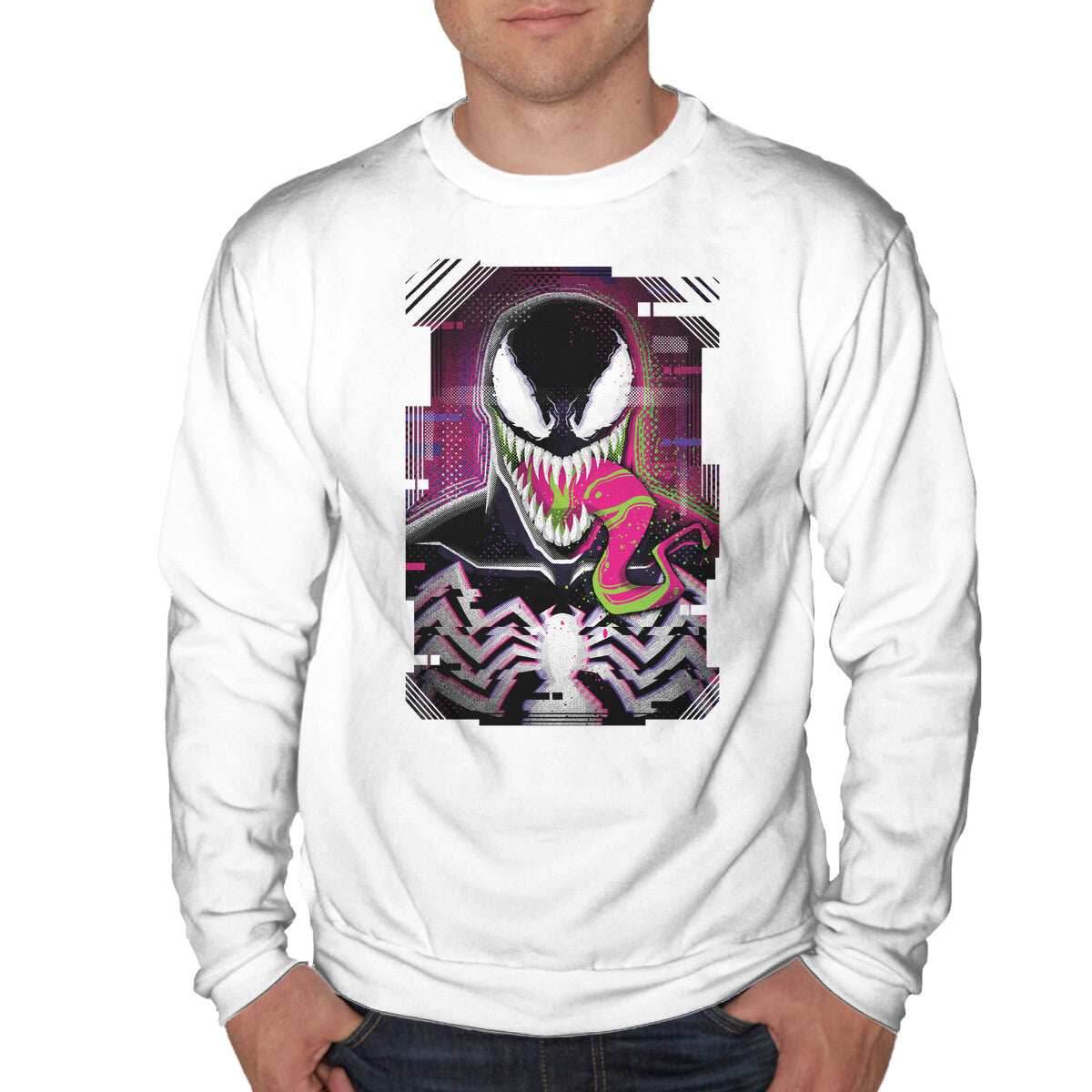 Venom Glitch - Unisex / Red / S