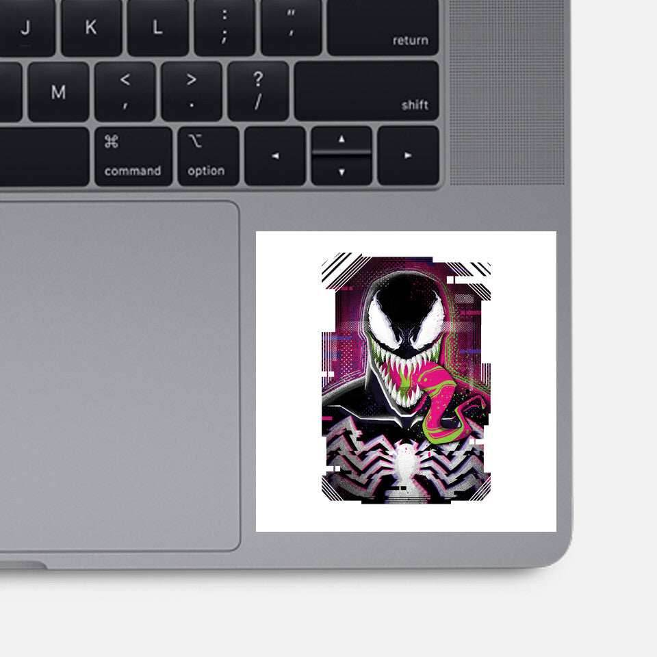 Venom Glitch - None / Red / 3x3