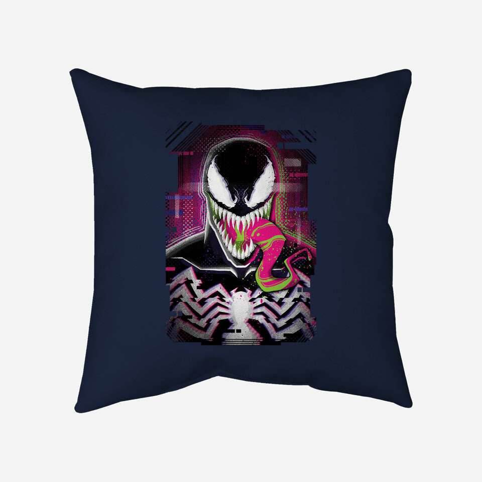 Venom Glitch - None / Red / 14x14