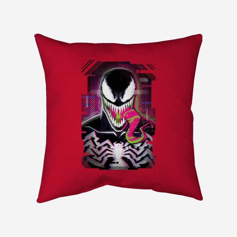 Venom Glitch - None / Red / 14x14