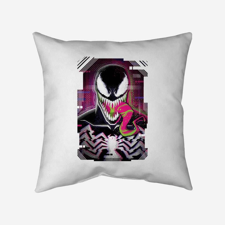 Venom Glitch - None / Red / 14x14