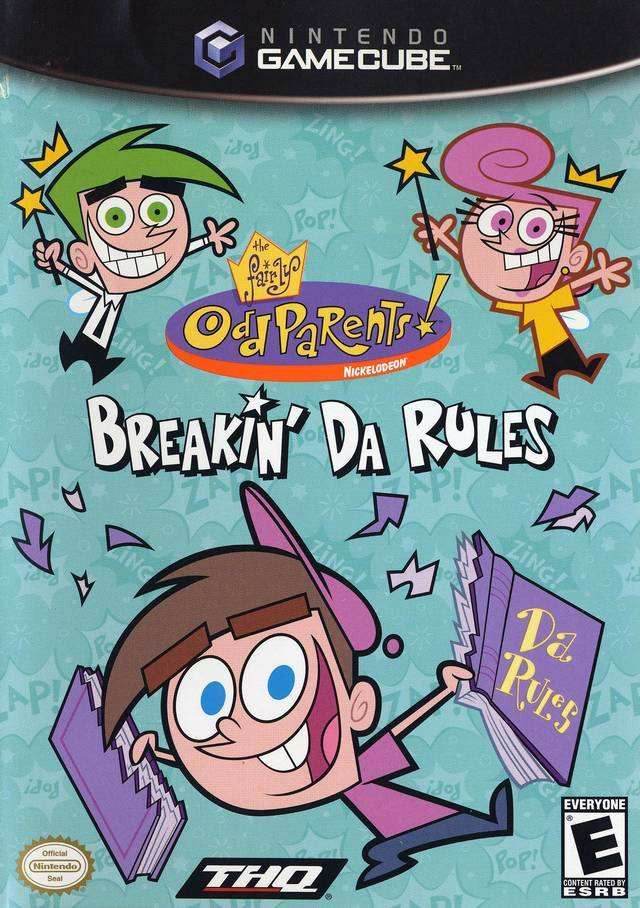 Fairly Odd Parents: Breakin' Da Rules (Gamecube) - Game Manual Only