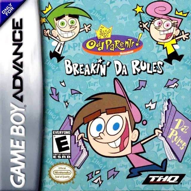 Fairly Odd Parents: Breakin' Da Rules (Gameboy Advance) - Game Manual Only